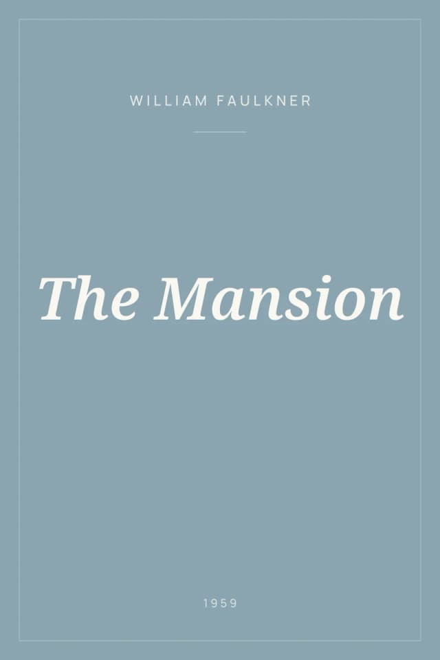 Portada de The Mansion