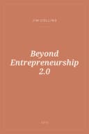 Portada de Beyond Entrepreneurship 2.0