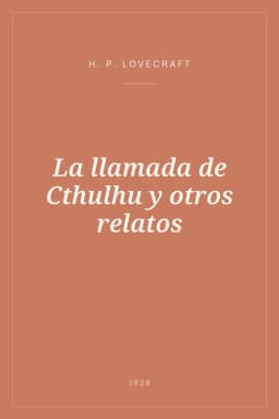 Portada de La llamada de Cthulhu y otros relatos