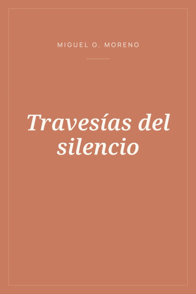 Portada de Travesías del silencio