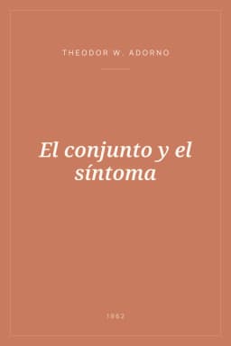 Portada de El conjunto y el síntoma