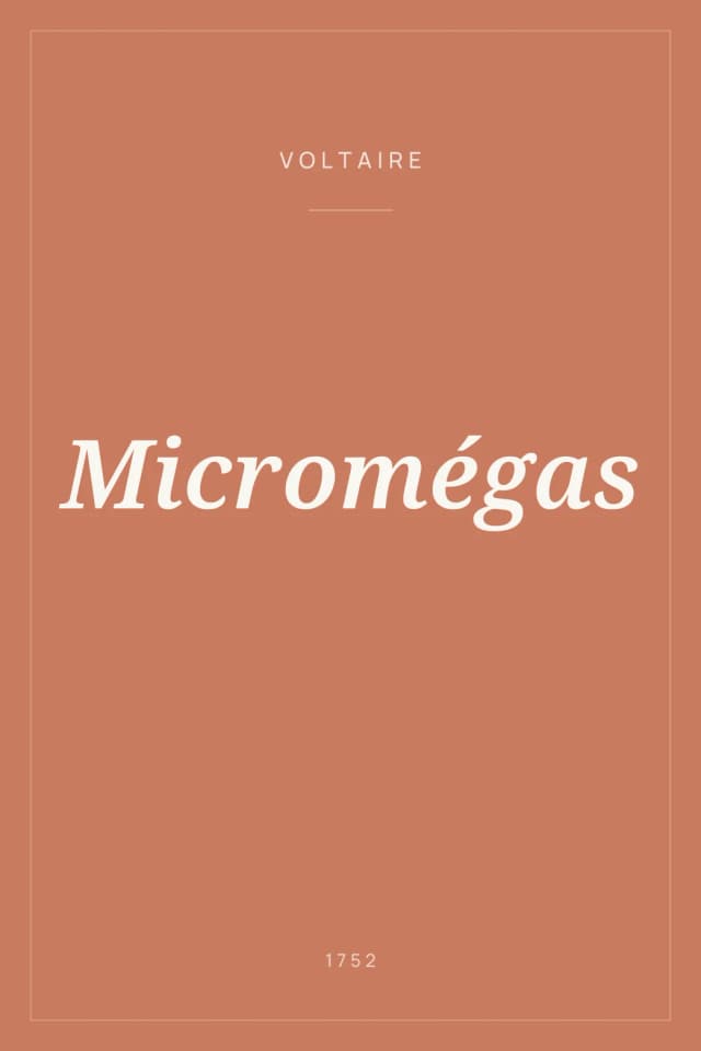 Portada de Micromégas