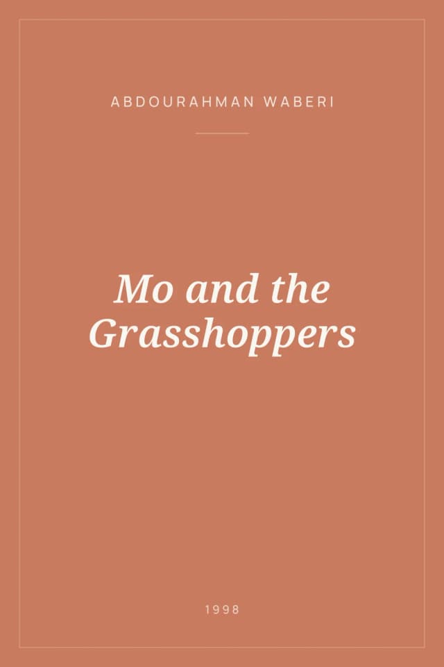 Portada de Mo and the Grasshoppers