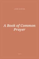 Portada de A Book of Common Prayer