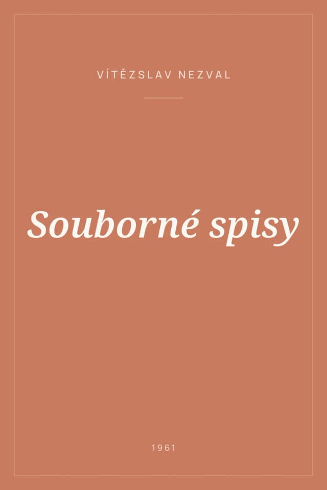 Portada de Souborné spisy