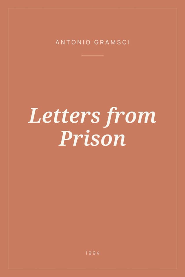 Portada de Letters from Prison