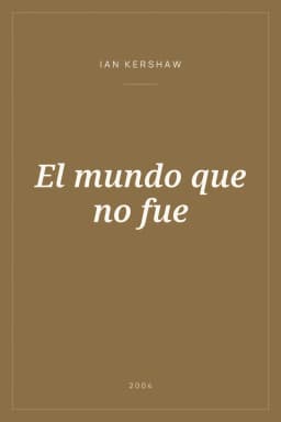 Portada de El mundo que no fue