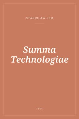 Portada de Summa Technologiae