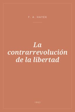 Portada de La contrarrevolución de la libertad