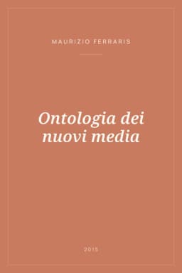 Portada de Ontologia dei nuovi media