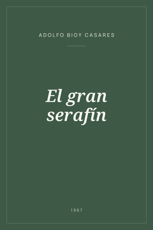 Portada de El gran serafín