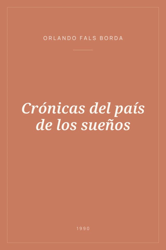 Portada de Crónicas del país de los sueños