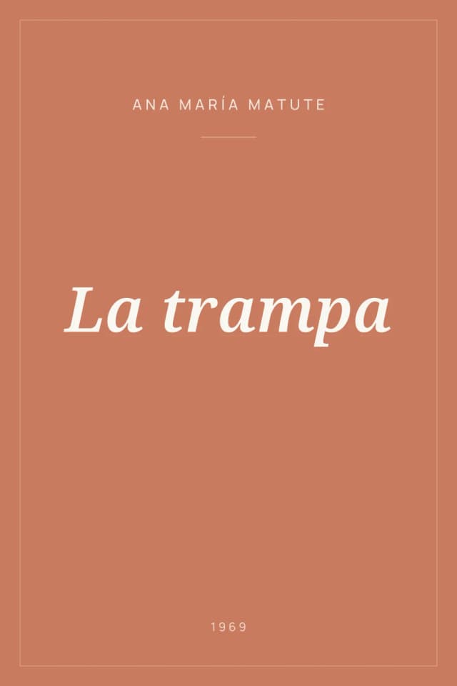 Portada de La trampa