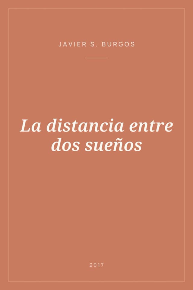 Portada de La distancia entre dos sueños