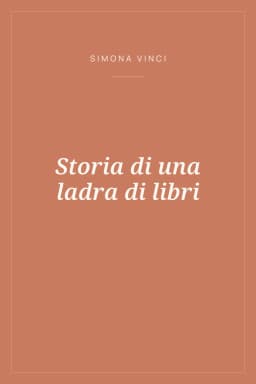 Portada de Storia di una ladra di libri