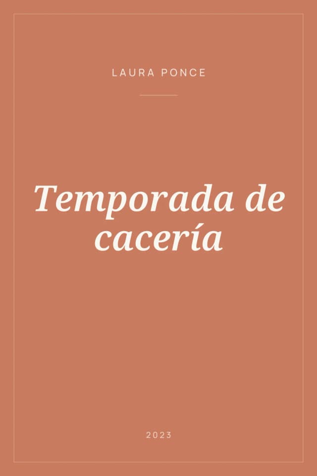 Portada de Temporada de cacería