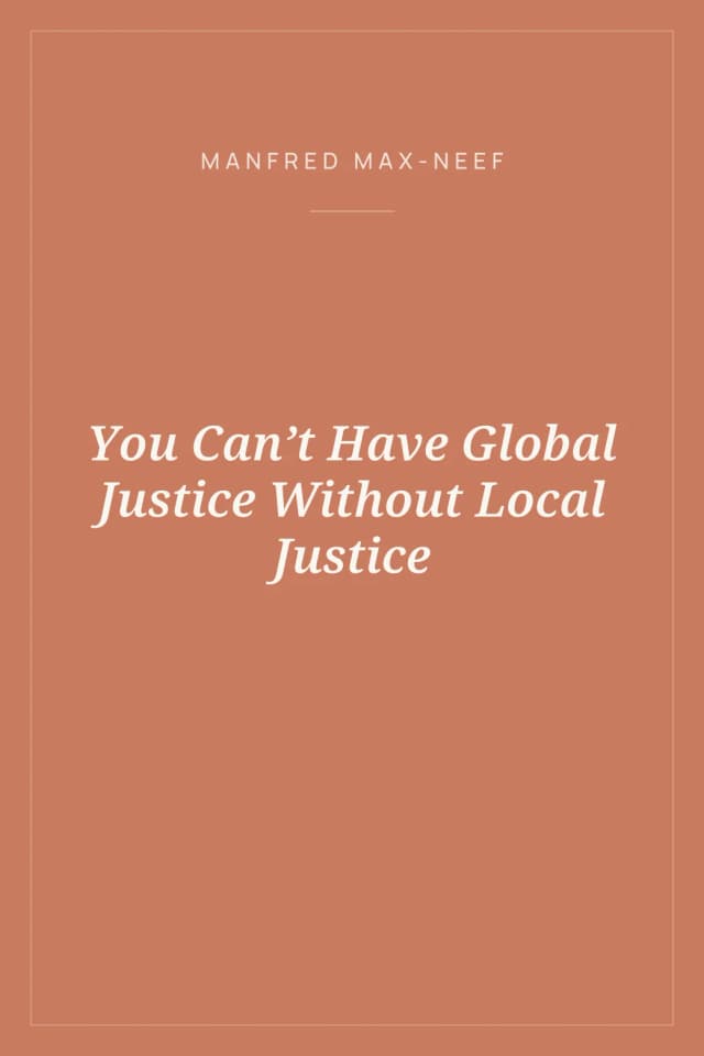 Portada de You Can’t Have Global Justice Without Local Justice
