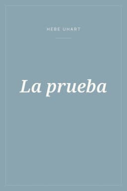 Portada de La prueba