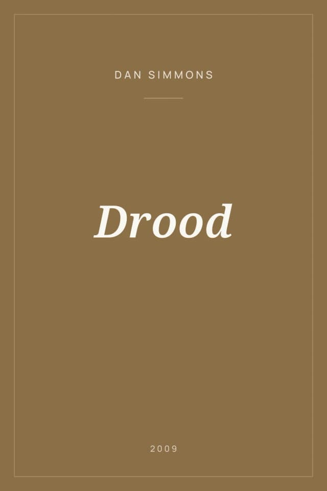 Portada de Drood
