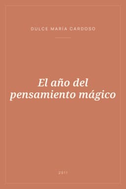 Portada de El año del pensamiento mágico