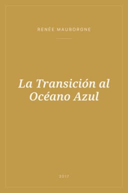 Portada de La Transición al Océano Azul