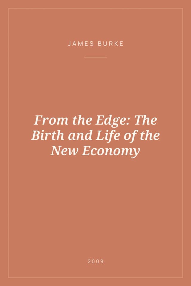 Portada de From the Edge: The Birth and Life of the New Economy