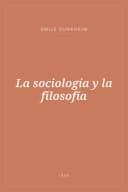 Portada de La sociología y la filosofía