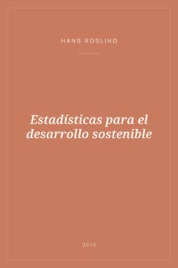 Portada de Estadísticas para el desarrollo sostenible