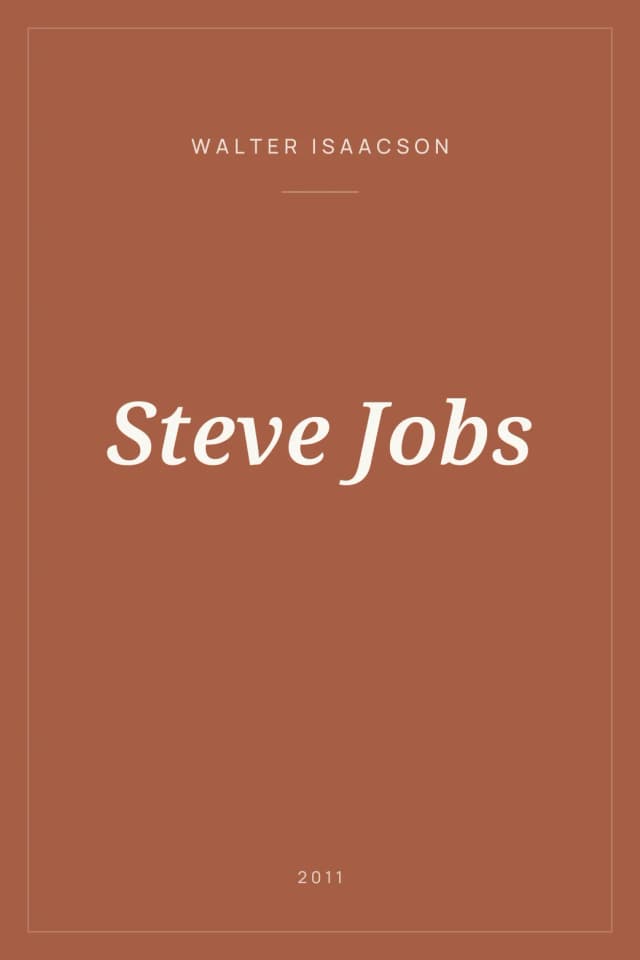 Portada de Steve Jobs