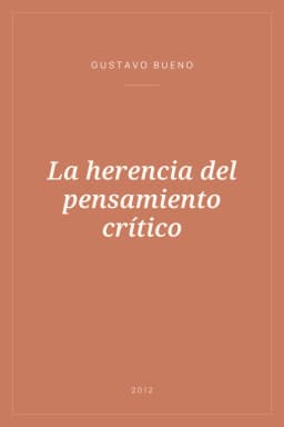 Portada de La herencia del pensamiento crítico