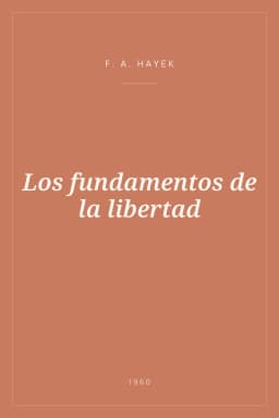 Portada de Los fundamentos de la libertad