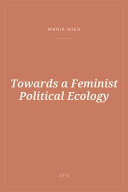 Portada de Towards a Feminist Political Ecology