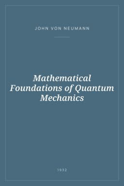 Portada de Mathematical Foundations of Quantum Mechanics