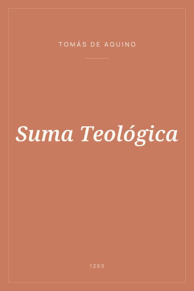 Portada de Suma Teológica