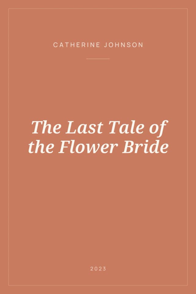 Portada de The Last Tale of the Flower Bride