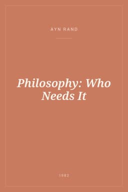 Portada de Philosophy: Who Needs It