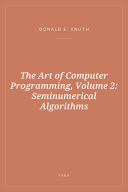 Portada de The Art of Computer Programming, Volume 2: Seminumerical Algorithms