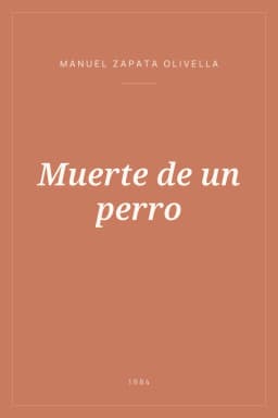 Portada de Muerte de un perro