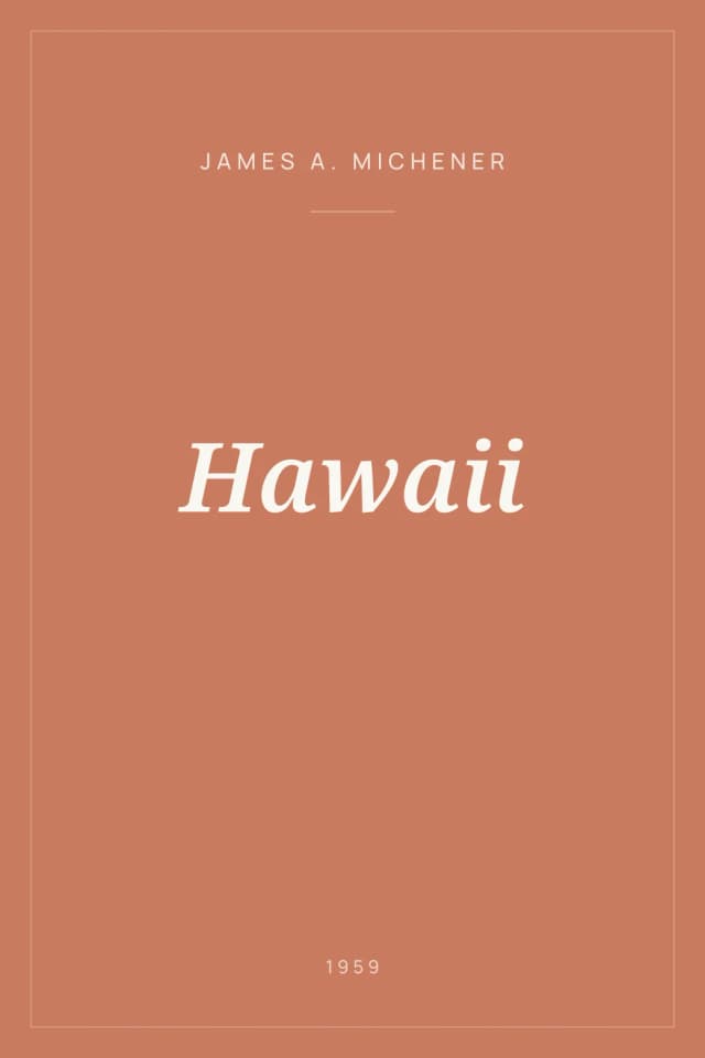 Portada de Hawaii