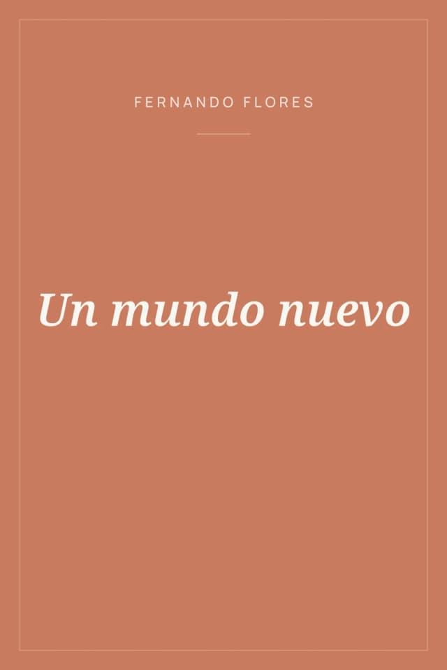 Portada de Un mundo nuevo