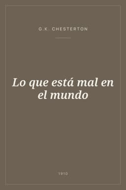 Portada de Lo que está mal en el mundo