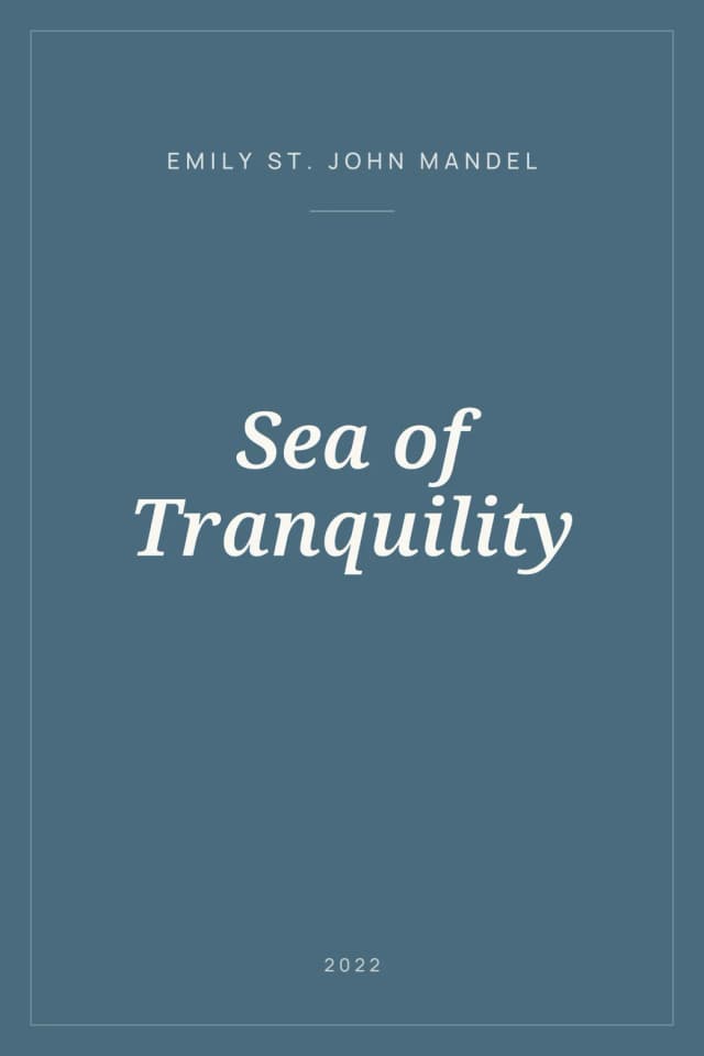 Portada de Sea of Tranquility
