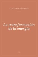 Portada de La transformación de la energía