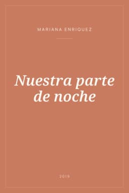 Portada de Nuestra parte de noche