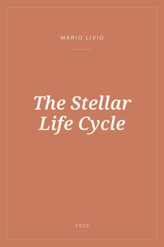 Portada de The Stellar Life Cycle