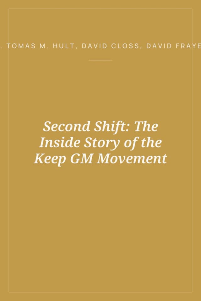 Portada de Second Shift: The Inside Story of the Keep GM Movement