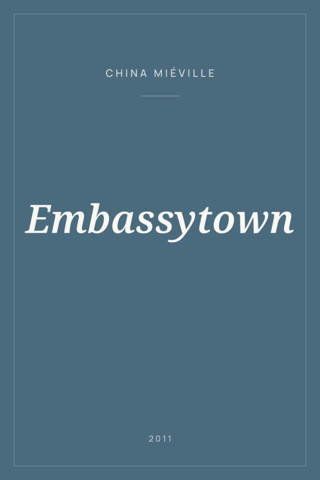 Portada de Embassytown