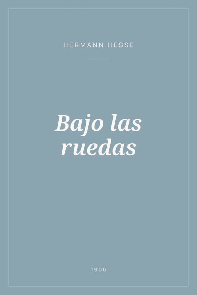 Portada de Bajo las ruedas