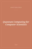Portada de Quantum Computing for Computer Scientists