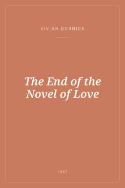 Portada de The End of the Novel of Love